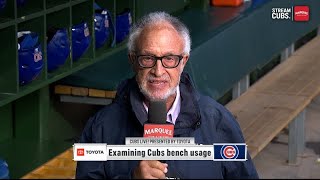 Bruce Levine examines Cubs' bench player usage this season | Cubs Live! I Marquee Sports Network