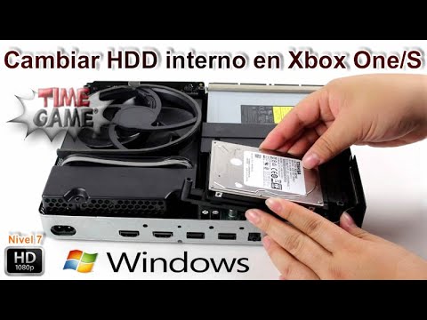 HDD interno en Xbox One S bajo Windows -