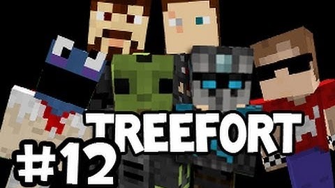 Minecraft: Tree Fortress w/ Creatures - Part 12: Building More Branches