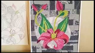 Картина из Ткани