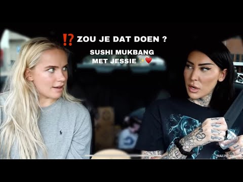 ONLYFANS en ZOU JE DAT ECHT DOEN ?! mukbang met JESSIE 🤭♥️