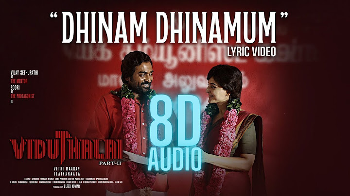 Dhinam Dhinamum : Viduthalai 2 | 8D Audio | Vijay Sethupathi| Vetri Maaran