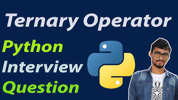 Ternary operator in python || ternary operator || Python interview Question