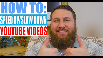 How to Speed Up or Slow Down a YouTube Video