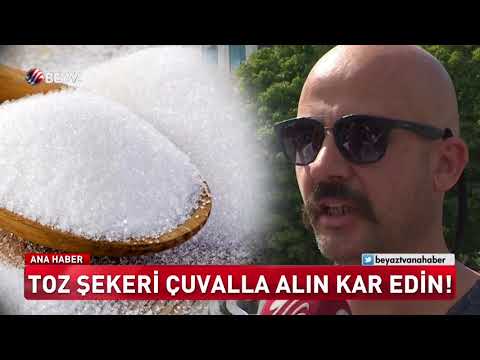 Toz şekeri çuvalla alın kar edin!