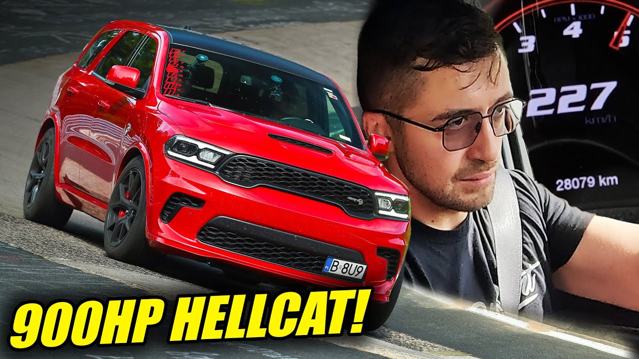 900 HP Dodge Durango SRT Hellcat Going Crazy on the Nürburgring - YouTube