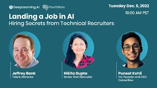 Landing a Job in AI: Hiring Secrets from Technical Recruiters