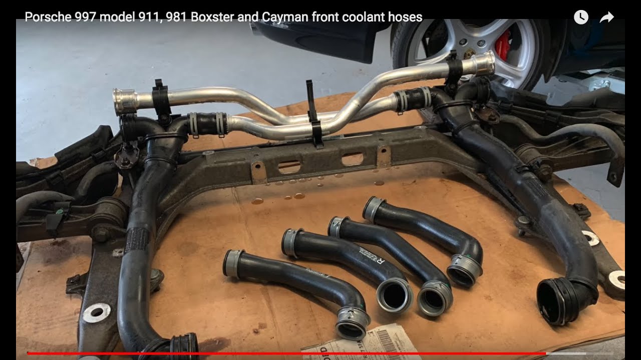 Porsche 997 and 981 front coolant hoses. What goes wrong? YouTube