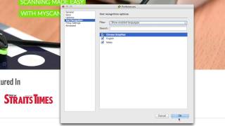 Myscan Languages Preferences