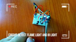 Flame detector circuit