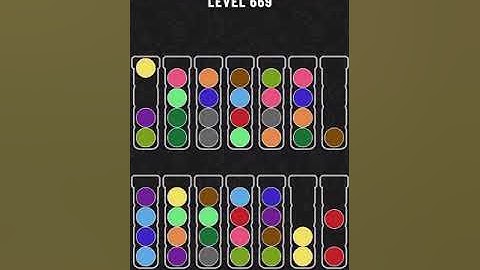 【Ball Sort Puzzle】Level.669