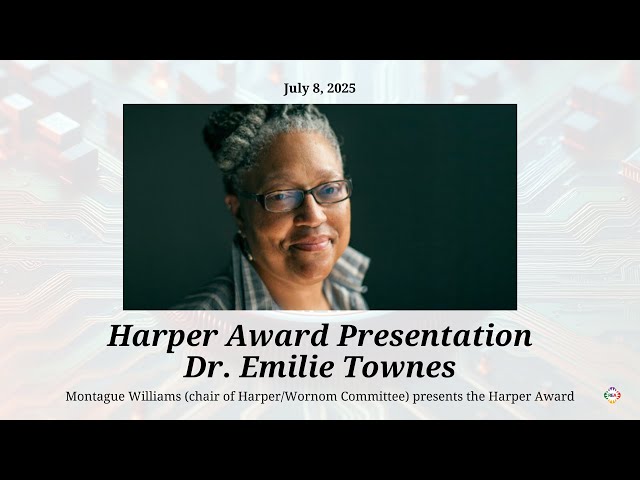 REA2025 Harper Award Presentation