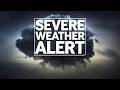 SEVERE Weather Hits LA, MS, AL, and FL Today!