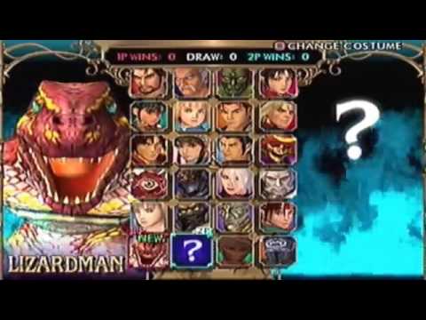 Soulcalibur Ii Ps2 All Costumes Youtube