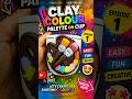 DIY Clay Decorated Cup 🎨 | Easy Aesthetic Mug Makeover ✨#youtubeshorts #diy #craft #viral #art#clay