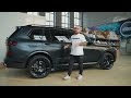 Новый BMW X7 G07 с электропорогами ATS