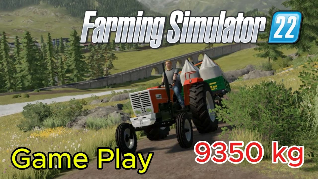 Farming Simulator 22 Ford6600 vs Steyr 8073 Power Test On The Ramp