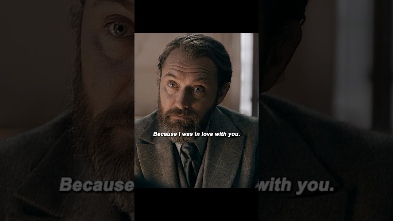 I Was In Love With You.” 💔 Dumbledore & Grindelwald’s Quiet Confession | Secrets of Dumbledore ✨