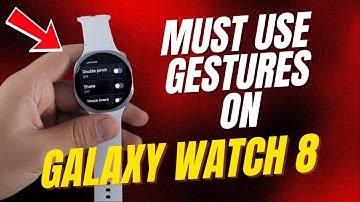 MUST-USE Gestures on Samsung Galaxy Watch 8!