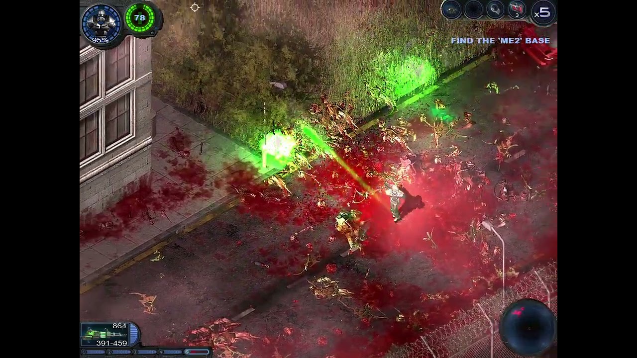 Hưng Ôn - Alien Shooter 2 Reload Misson 8 (Drive Through Captured City)