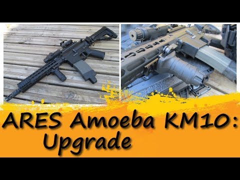 Upgrading my Ares Amoeba KM10 (with spring change tutorial).