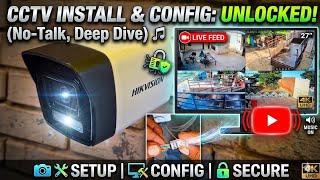 CCTV Camera Installation and Configuration | Full Setup Guide Step by Step