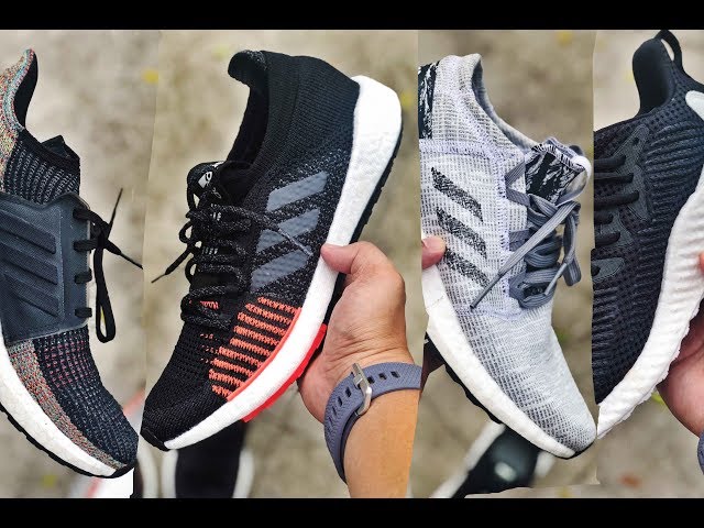 BOOST BATTLE: ADIDAS PULSEBOOST vs ULTRABOOST 19 vs PUREBOOST GO vs  ALPHABOOST 