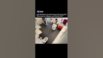 Loki Robotics introduces an autonomous cleaning robot #ai #tech #robot #technology #robotics