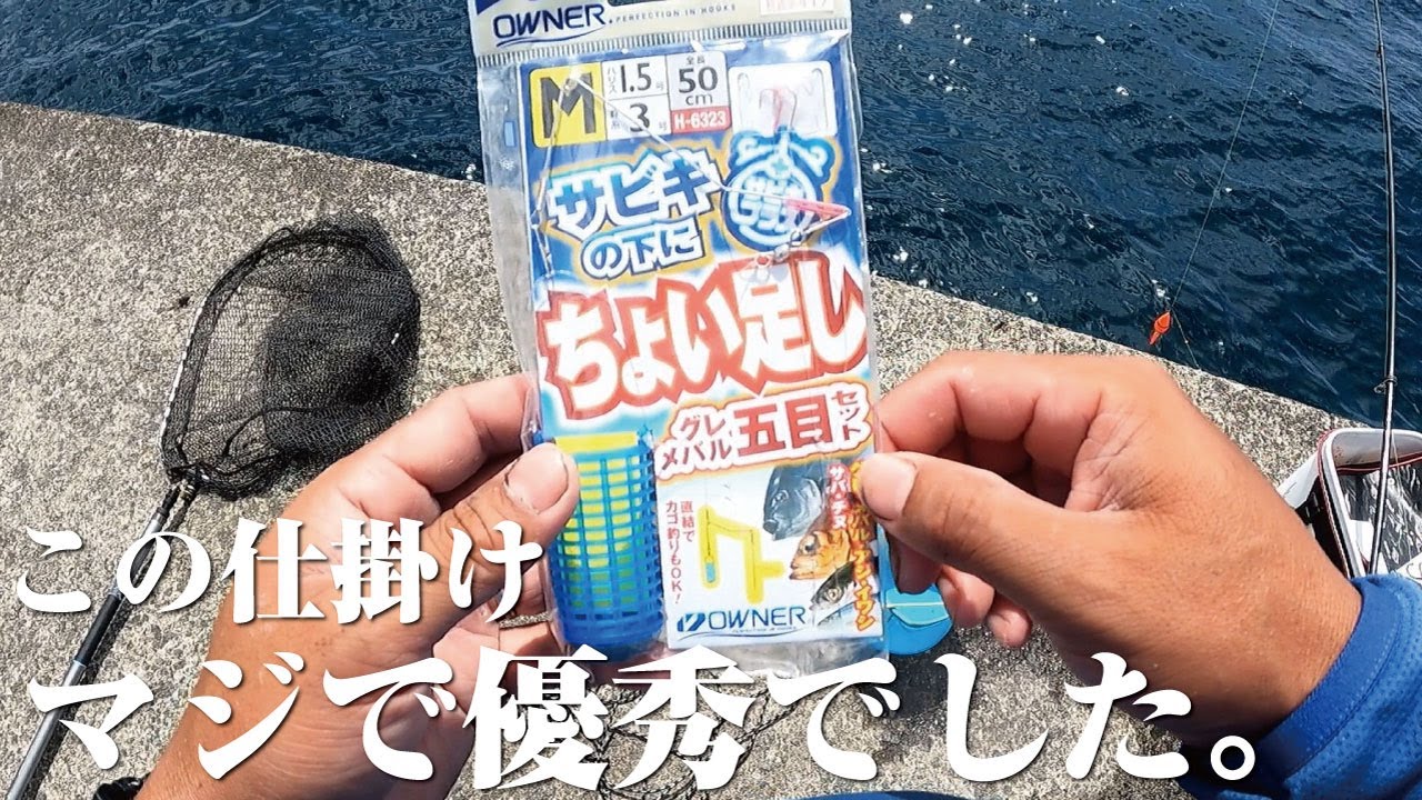 サビキで釣れない魚も同時に狙う。サビキ釣りお助けアイテムの使い勝手が最高に良かった件