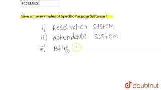 विशिष्ट प्रयोजन सॉफ्टवेयर के कुछ उदाहरण दीजिए? | कक्षा 6 | हार्डवेयर और सॉफ्टवेयर | भौतिकी | ... screenshot 3