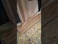 Mengatur sambungan tenon agar mudah terpasang #woodworking #diy #tips #tools #tricks
