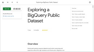 Exploring a BigQuery Public Dataset
