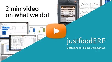 2 min video on what JustFoodERP does!