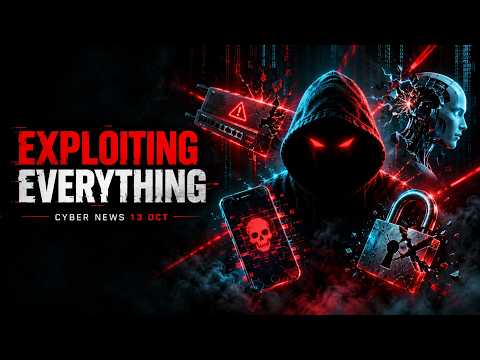 Hackers Exploit Everything: SonicWall, AI Agents & Preinstalled Malware | Cyber News 13 Oct 2026