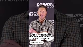 Jensen Ackles Favorite Scary Movie & Who Would Survive A Horror Movie.