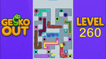 Gecko Out Level 260 Solution | Step by Step Walkthrough