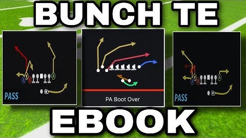 Gun Bunch TE Ebook | The Most EXPLOSIVE Passing Offense in Madden 23! (Lions Playbook)