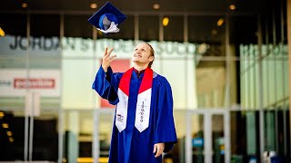 A chat between MSU Denver's 100,000th graduate and the University's first grad
