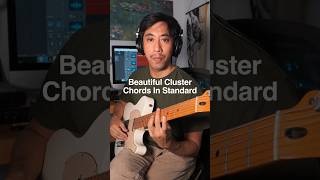 Beautiful Cluster Chords In Standard Tuning #mathrock #midwestemo #guitarlesson #guitarchords #chord