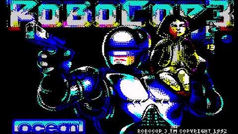 681 Robocop 3 Movie mode ZX Spectrum , HD 60fps