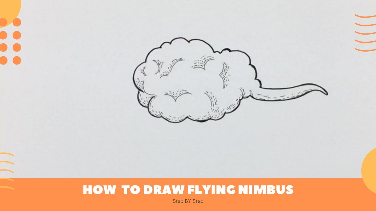 Flying nimbus drawing