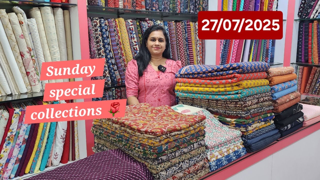 Kalamkari 🌹Denim 🌹Co-ord set special 🌹Vatican silk 🌹Handblock premium 🌹Nighty material 🌹Georgette 🌹