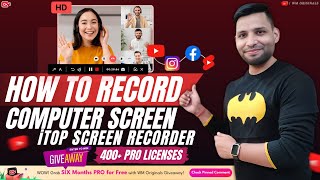 How to Record HD Screen Video for Free (2023) iTop Screen Recorder Review & Tutorial