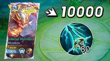NEW META! MOSKOV FIRST ITEM SKY PIERCER IS TOO OVERPOWERED IN EARLY GAME!!😱 | MOSKOV BEST BUILD 2025
