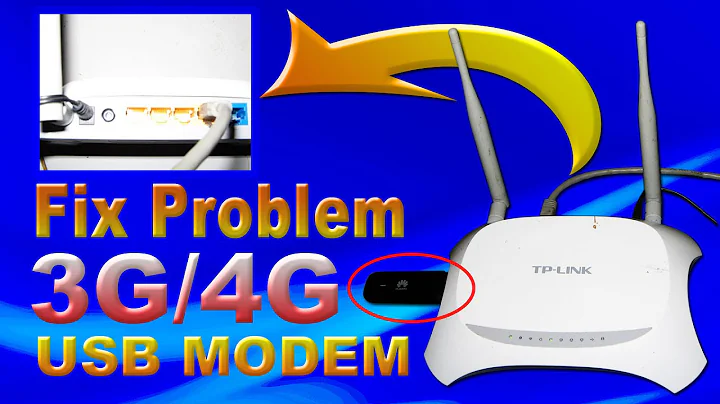 Fix problem Identifying 3G/4G USB Modem on Wireless Router TP-Link