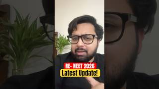 RE-NEET 2026 Latest update!