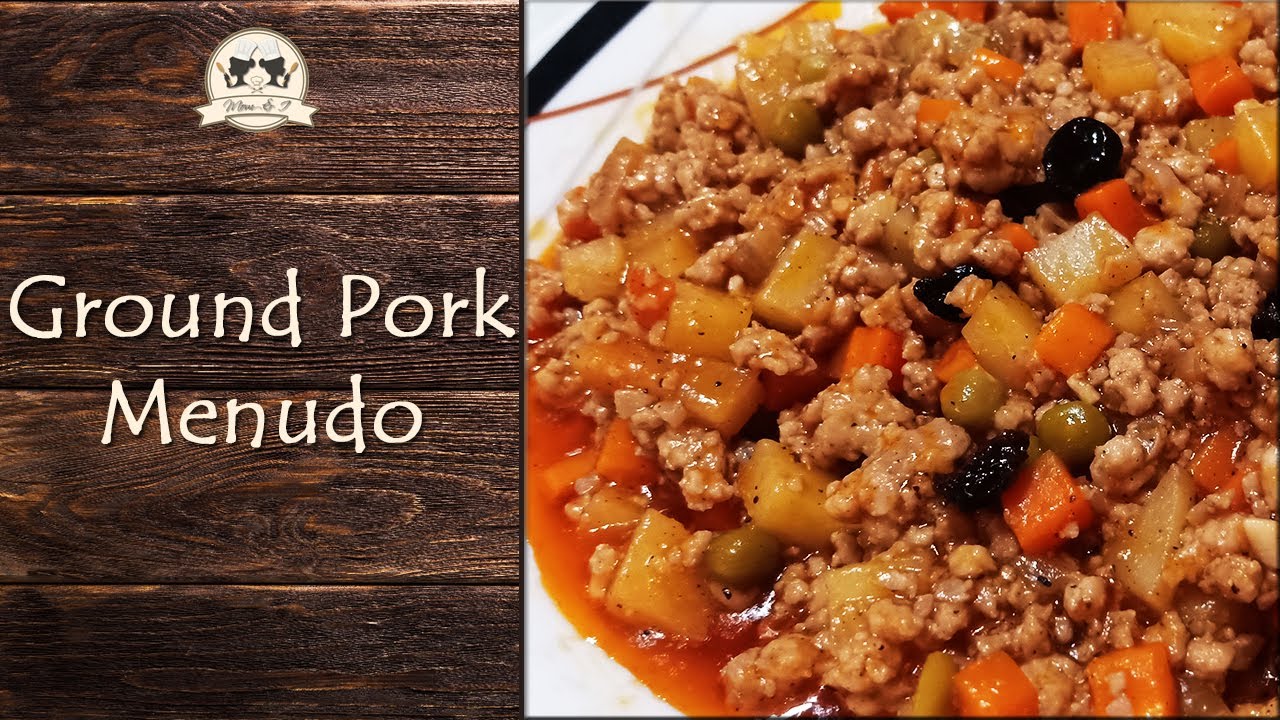 How to Cook Ground Pork Menudo | Pork Menudo Recipe - YouTube
