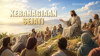 RENUNGAN PAGI - KEBAHAGIAAN SEJATI - MATIUS 5 : 1 - 12
