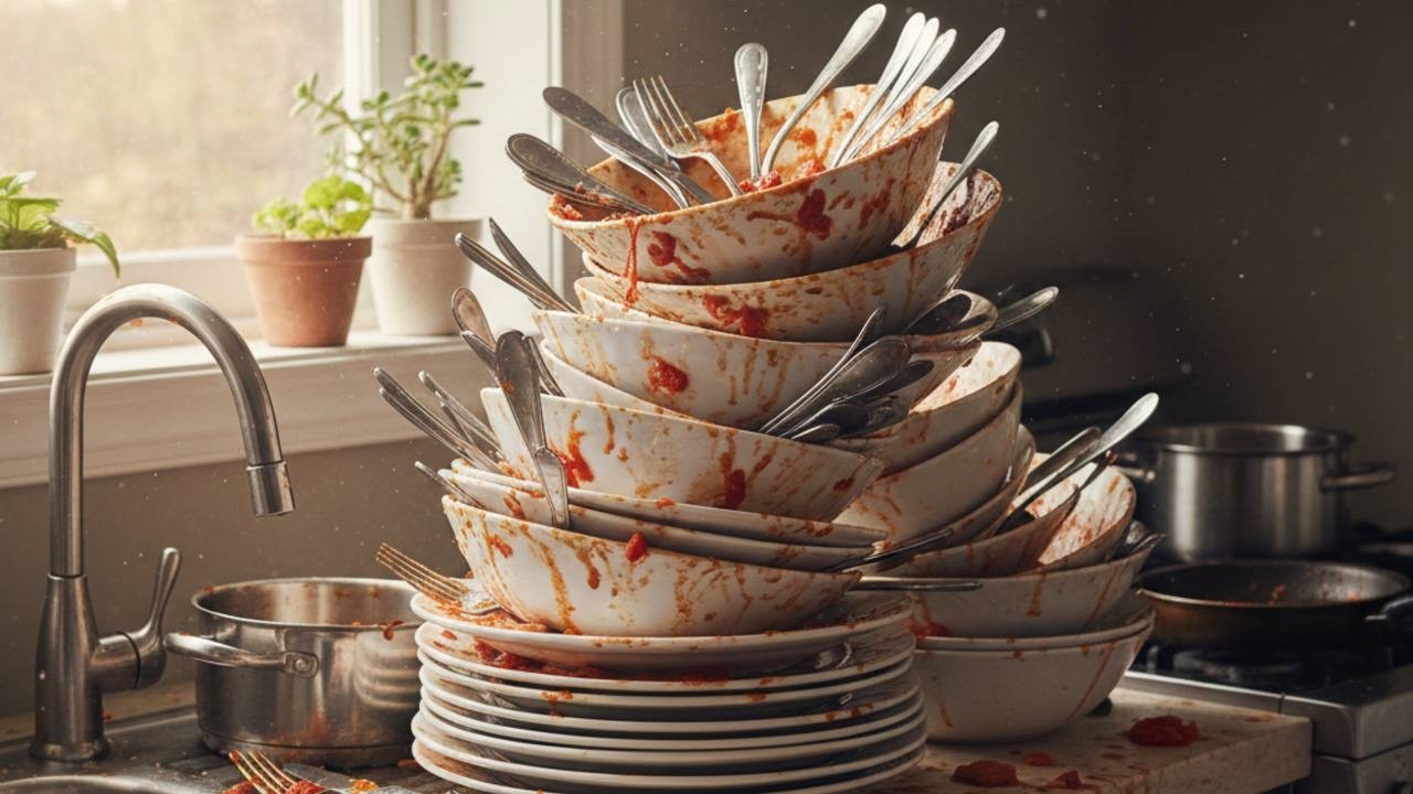 dishwashing whisper: Close-Up Calm 🍽️ | Slow Dishwashing for a Quiet Mind