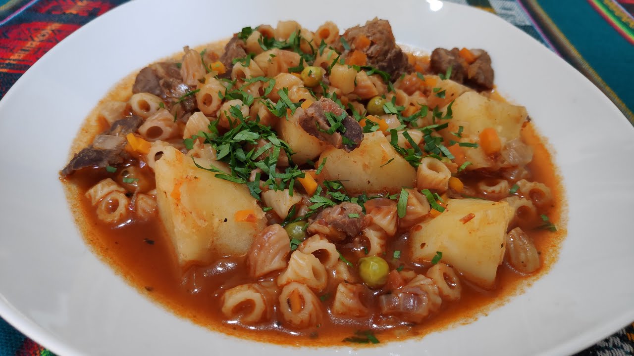 AJÍ DE FIDEO O MACARRÓN UCHU - YouTube